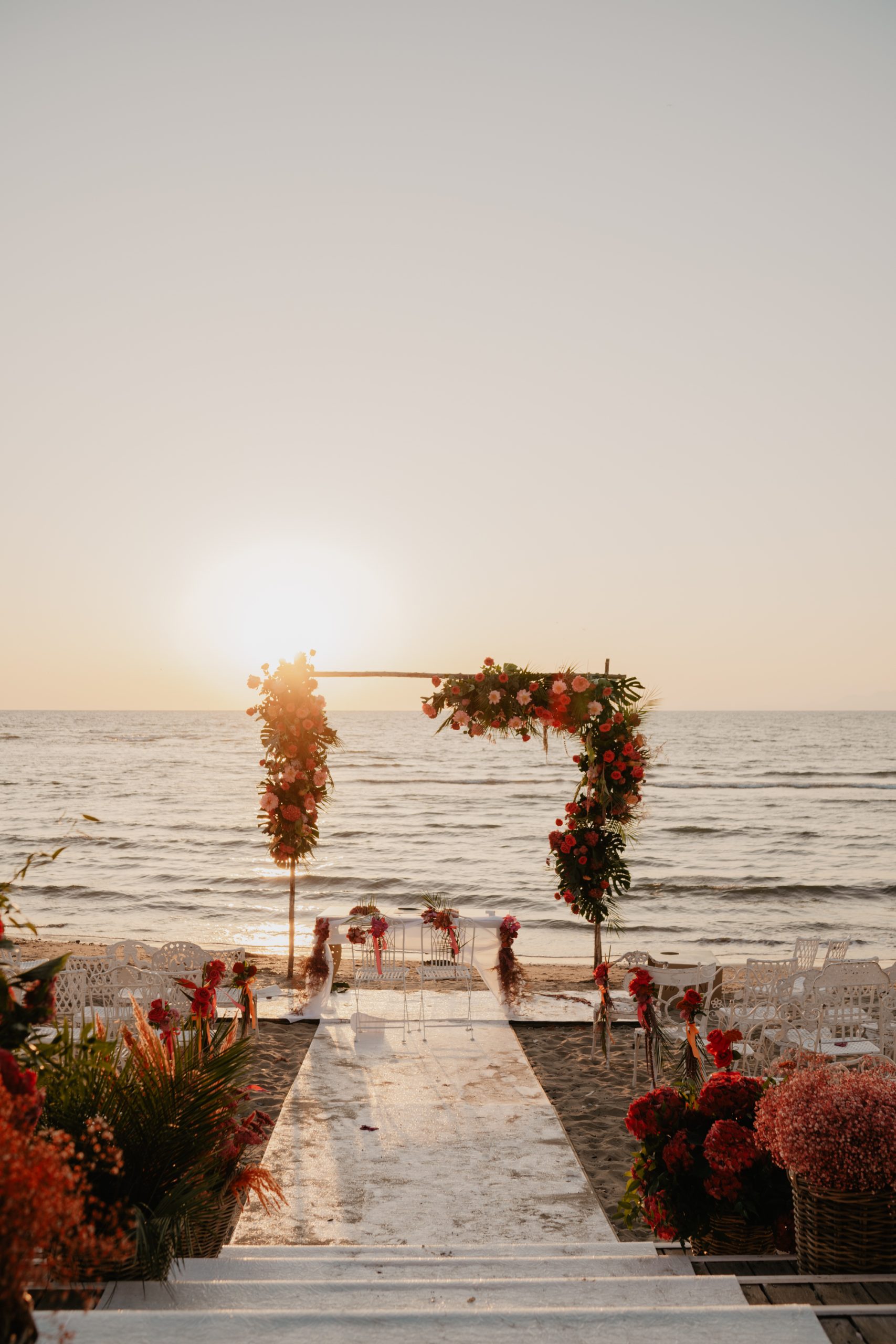 Matrimonio al Nabilah, Bacoli — cerimonia sulla sabbia
